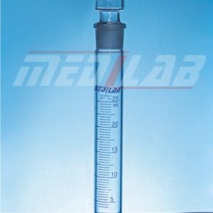 Test Tube, with Interchangeable Stopper, Graduated