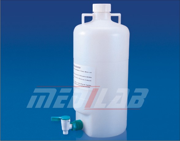 Aspirator Bottles, PP - Laboratory Plasticware Manufacturer and Supplier in Colombia