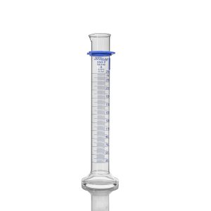 Measuring Cylinder, with Spout and Round Base, Class A (MEDILAB)