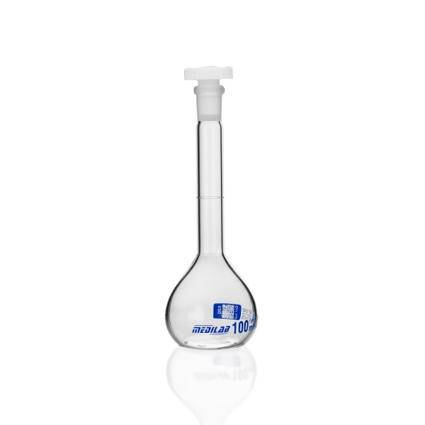 Volumetric Flask, with PP Stopper, Class 'A' (MEDILAB)