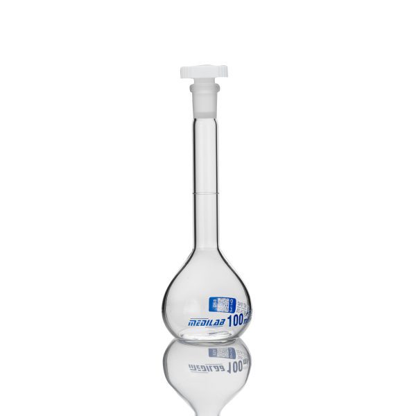 Volumetric Flask, with PP Stopper, Class 'A' (MEDILAB)