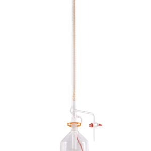 Burette, Automatic Zero with Glass Reservoir and Rubber Bellow