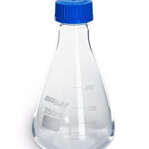 Glass Conical Flask 250ml with PP Screw Cap