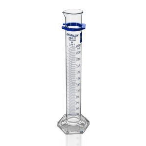 Measuring Cylinder, with Hexagonal Base, Class 'A' (MEDILAB)