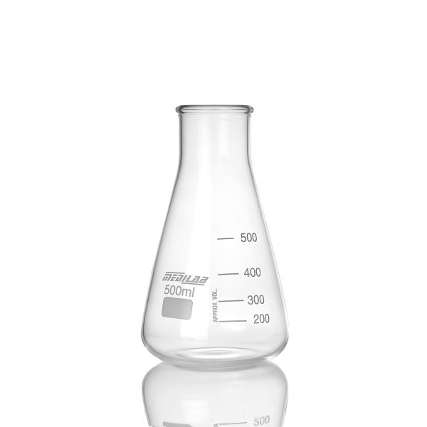 Flask Erlenmeyer Wide Neck (MEDILAB)