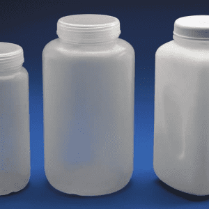 Wide Mouth Square Bottle, PP