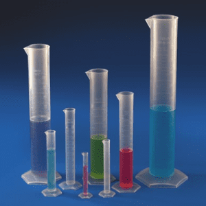 Measuring Cylinder Hex. Base PP MEDILAB