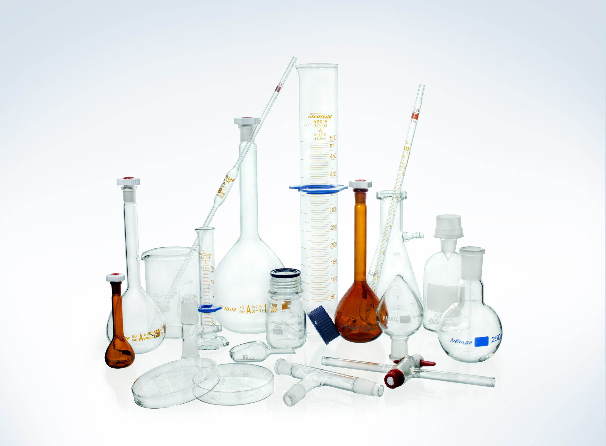 Lab Glassware - Scientific Glassware - Chemistry Glassware - MEDILAB