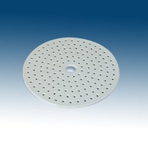 Desiccator Plate with holes Porcelain