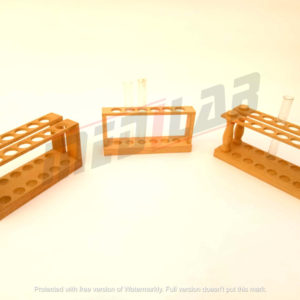 Test Tube Racks Wooden Model