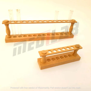 Test Tube Racks Wooden Model