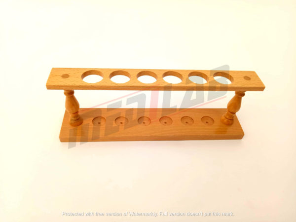 Test tube Rack Wooden Model