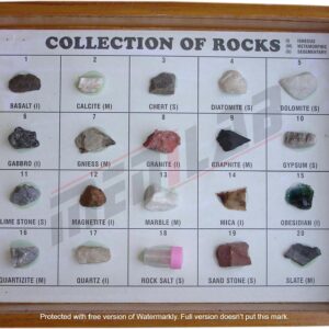 20 Rocks in Polished Showcase