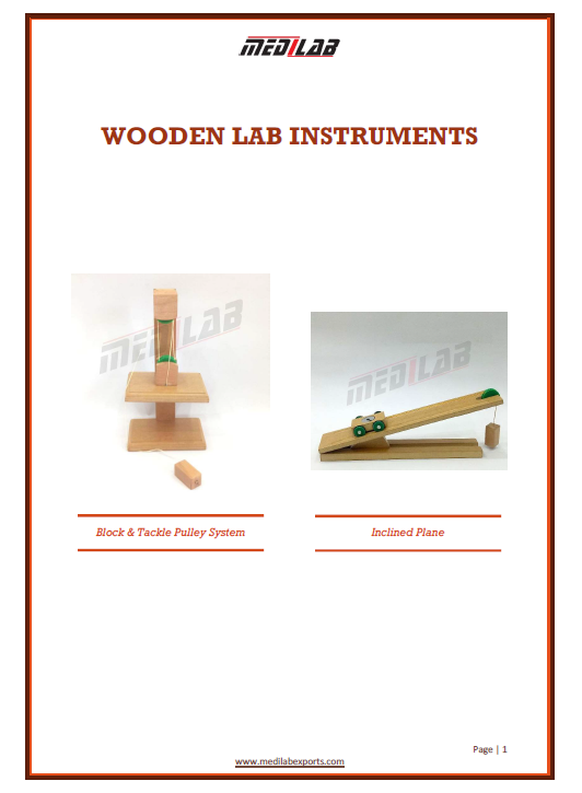 Wooden Labware Catalog