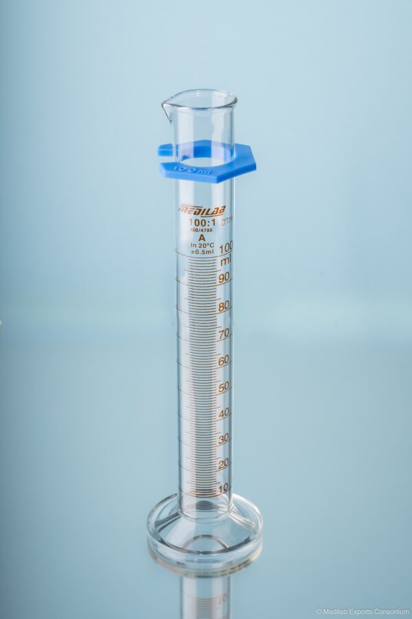 Measuring Cylinder, Round Base - top lab glassware manufacturer in Germany