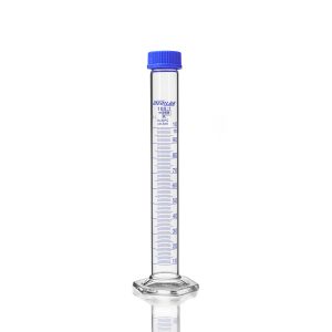 Measuring Cylinder, with screw cap, Class A (MEDILAB)