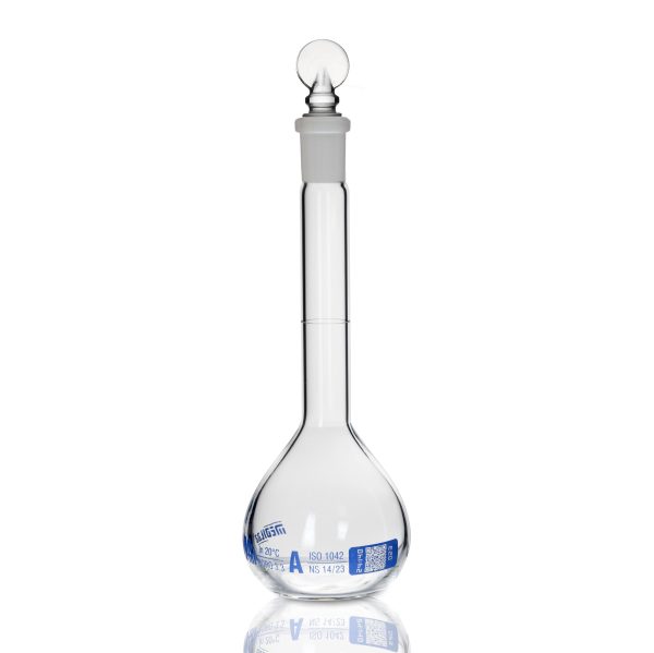 Volumetric Flask, with Glass Stopper, Class 'A' (MEDILAB)