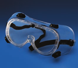 Safety Goggles With Vent, PVC / PC / PP