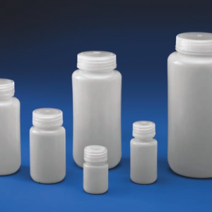 Reagent Bottles (Wide Mouth), HDPE, Natural