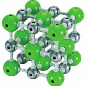 Molecular Model Set - Sodium Chloride - Open 27 Atoms, PS / PE