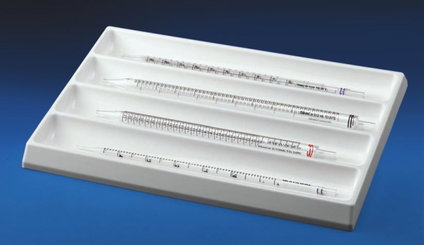 Pipette Tray With 4 Compartments, PP